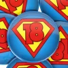 Przypinka na 18 urodziny SUPERHERO