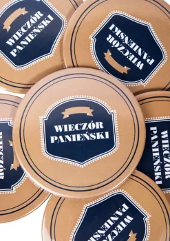 Przypinka na wieczór panieński BROWN