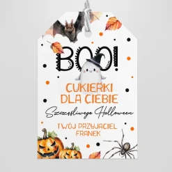 Przywieszki do prezentów HALLOWEEN