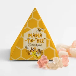 Pudełeczka dla gości na baby shower MAMA-TO-BEE (6szt.)