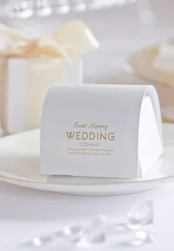 Pudełeczka dla gości WEDDING (10szt.)
