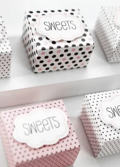 Pudełeczka na podziękowania dla gości SWEETS (6szt.)