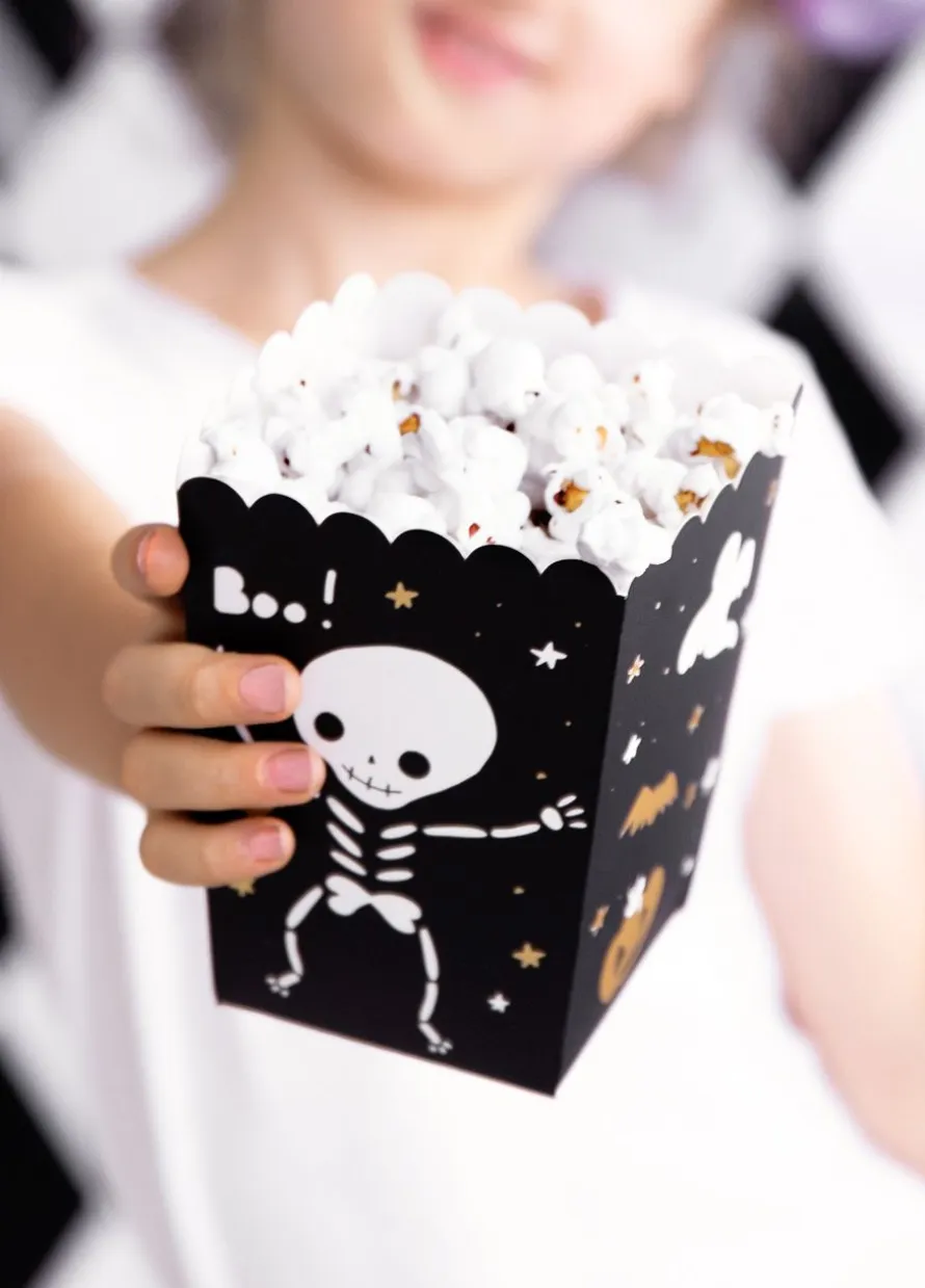 Pudełka na popcorn BOO! mix (6szt.)