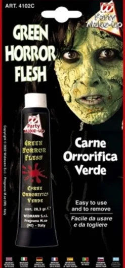 Płynny lateks do charakteryzacji ZIELONY makijaż na Halloween (28ml)