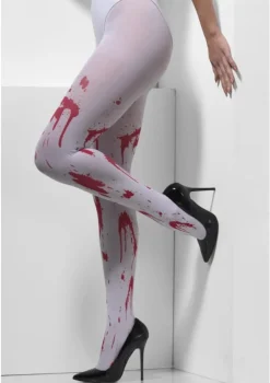Rajstopy na Halloween ZAKRWAWIONE