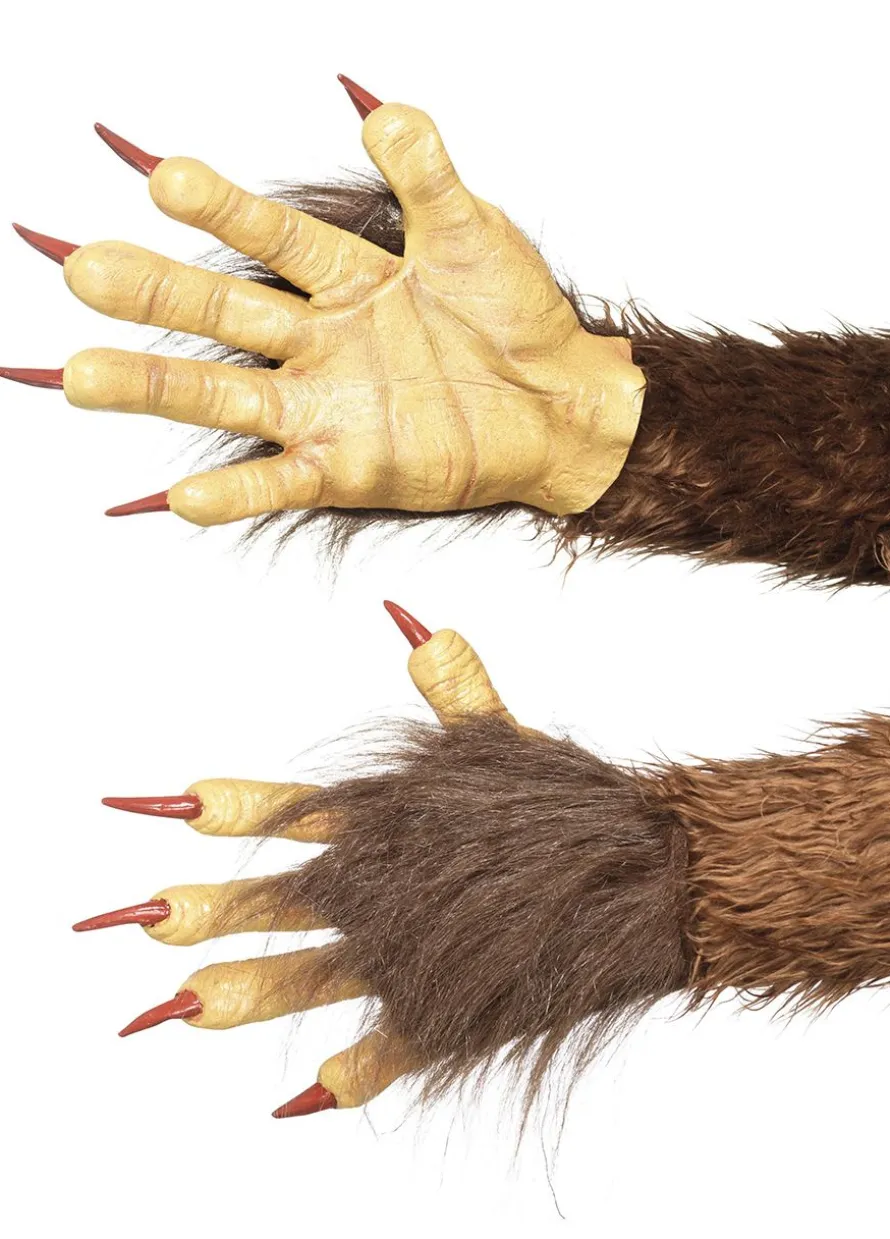 Rękawice DEMONA KRAMPUSA dodatek do stroju na Halloween