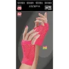 Rękawiczki siateczkowe krótkie NEON PINK