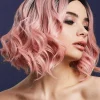 Różowa peruka ombre do ramion KOURTNEY