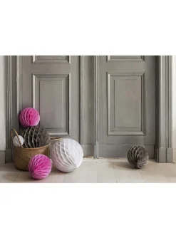 Rozeta KULA różowa 40cm