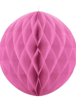 Rozeta KULA różowa 40cm