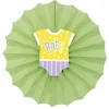 Rozeta wisząca BODY na baby shower zielona
