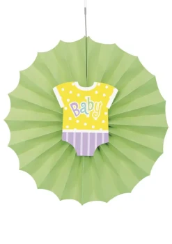 Rozeta wisząca BODY na baby shower zielona