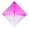 Rozety z papieru różowo-białe 20cm (3szt.)