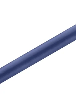 Satyna gładka CIEMNONIEBIESKA nieobszyta 0,36m x 9m