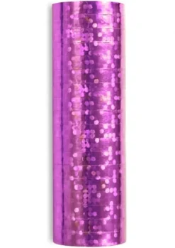 Serpentyna holograficzna różowa