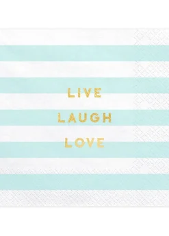 Serwetki LIVE LAUGH LOVE 33cm (20szt.)