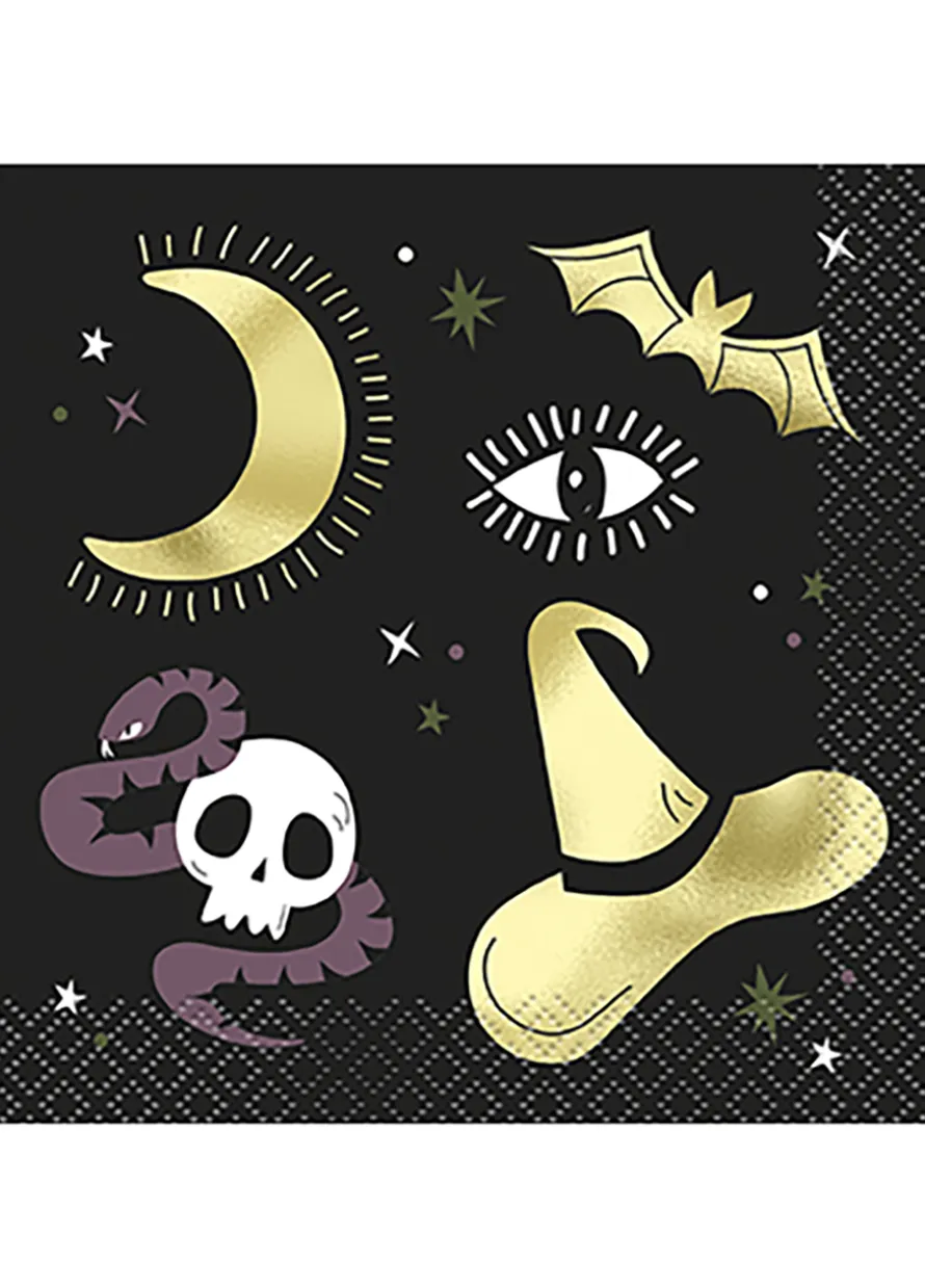 Serwetki na Halloween CZAROWNICA