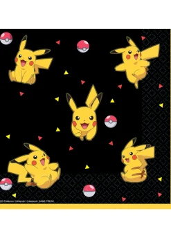 Serwetki na URODZINY POKEMON 16szt.