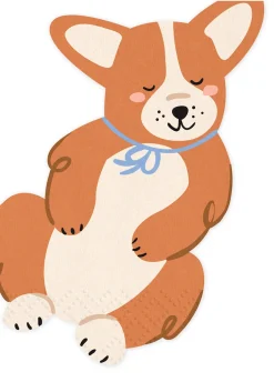 Serwetki PIES CORGI 12 szt.