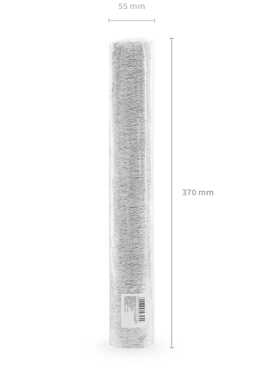 Siatka dekoracyjna srebrna 0,36 x 9m