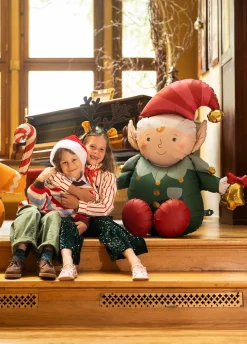 Siedzący balon świąteczny ELF 92 cm