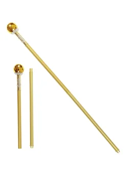 Składana ZŁOTA LASKA 87 cm