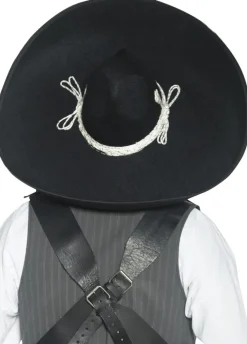 Sombrero czarne KAPELUSZ MEKSYKANINA