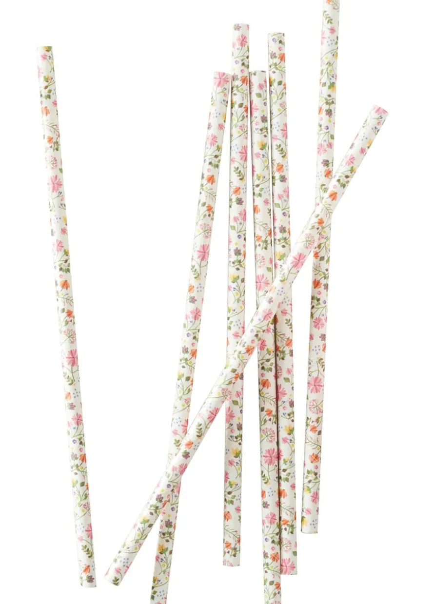 Słomki DITSY FLORAL (25szt.)