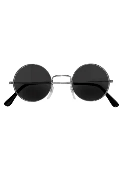 Srebrne okulary LENONKI lata 70 retro