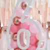 Stelaż na balony CYFRA 6 dekoracja z balonów na urodziny