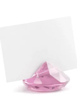 Stojaki na winietki DIAMENT różowy (10szt.)