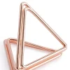 Stojaki na winietki rose gold TRÓJKĄTY (10szt.)