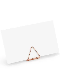 Stojaki na winietki rose gold TRÓJKĄTY (10szt.)
