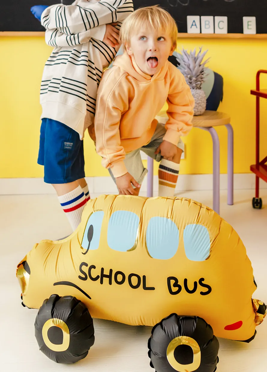 Stojący balon AUTOBUS SZKOLNY 66 x 36 cm