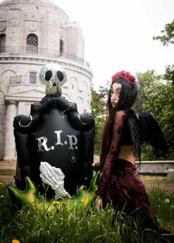 Stojący balon halloweenowy NAGROBEK XXL