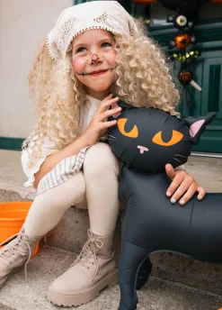 Stojący balon KOT halloweenowy
