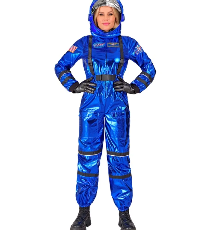 Strój ASTRONAUTKI niebieski