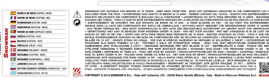 Strój BAŁWANEK dla dorosłych - M/L