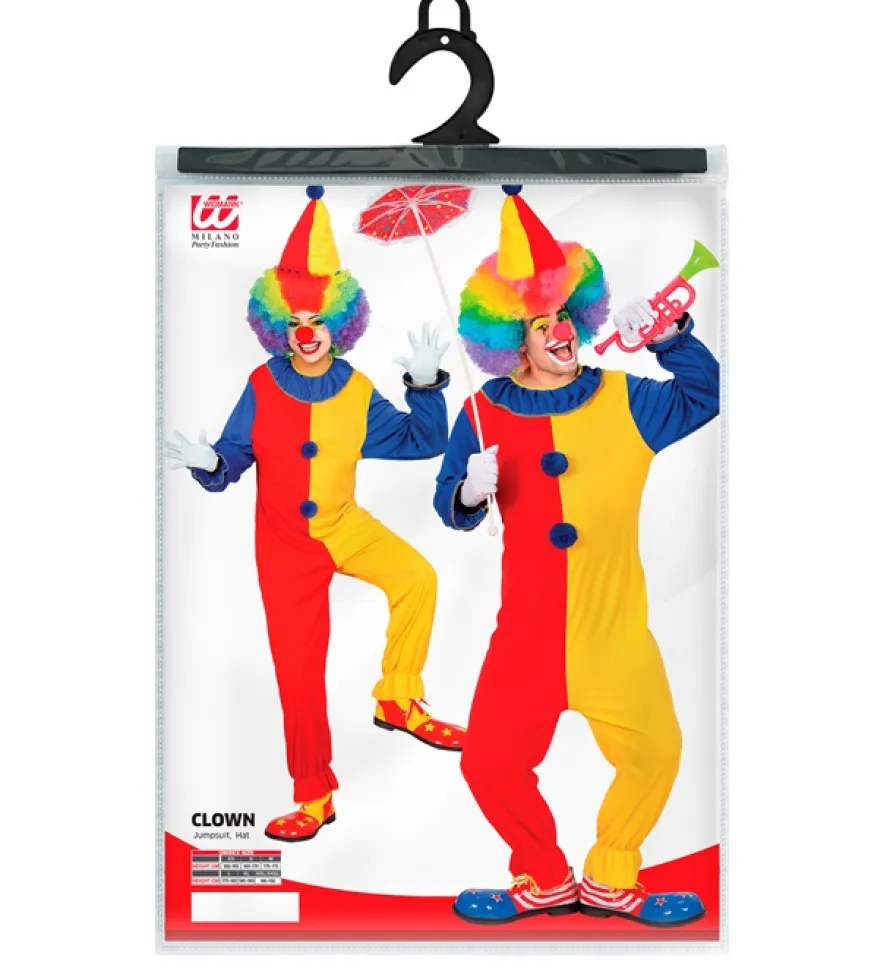 Strój CLOWNA dla dorosłych unisex