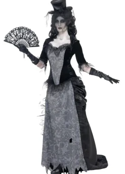 Strój CZARNEJ WDOWY sukienka na Halloween
