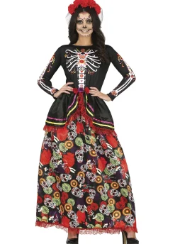 Strój damski Dia de Los Muertos CATRINA XL-XXL