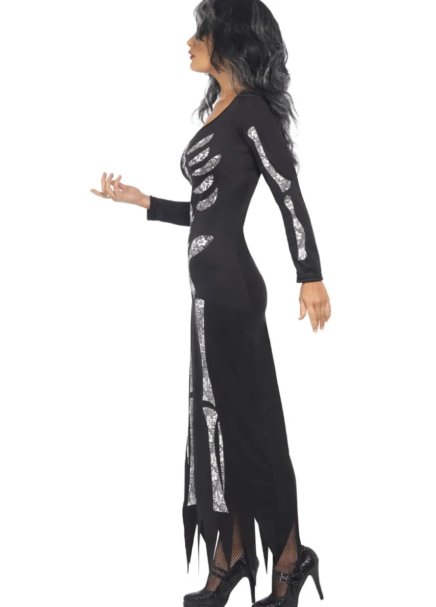 Strój damski na Halloween PANI SZKIELET