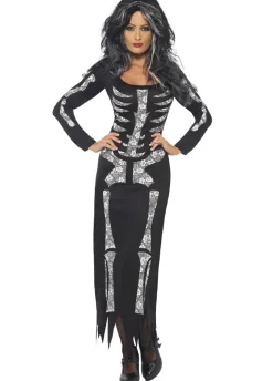 Strój damski na Halloween PANI SZKIELET
