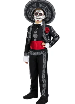 Strój Dia de los Muertos STRÓJ HALLOWEENOWY DLA CHŁOPCA 7-9 lat