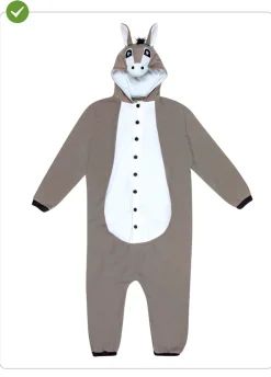 Strój dla dorosłych onesie OSIOŁ L/XL