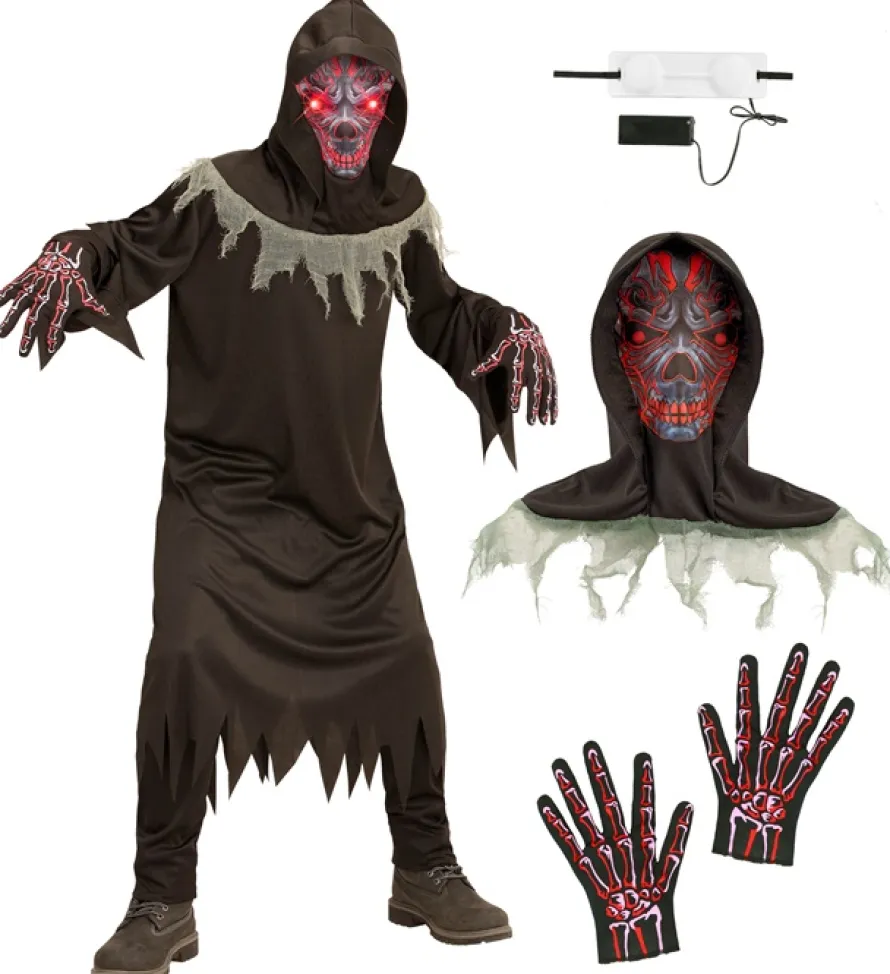 Strój dla dziecka na Halloween DEMON interaktywny
