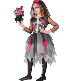 Strój dla dziewczynki DIA DE LOS MUERTOS