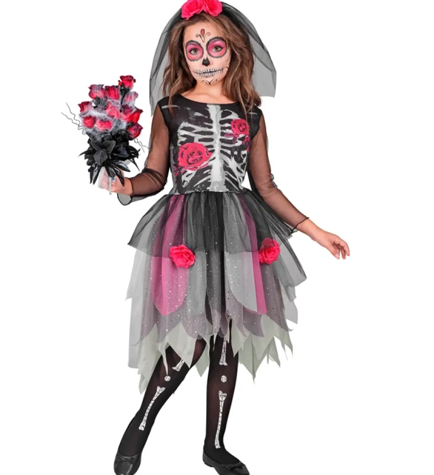 Strój dla dziewczynki DIA DE LOS MUERTOS