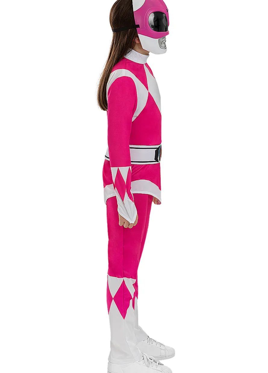 Strój dla dziewczynki POWER RANGER różowy 5-6 lat