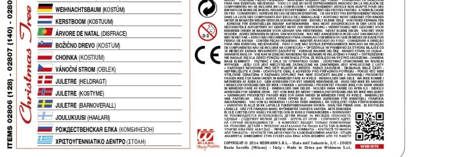 Strój dziecięcy CHOINKA kostium świąteczny